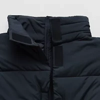 St. John's Bay Mens Adaptive Water Resistant Hidden Access Opening Midweight Puffer Jacket