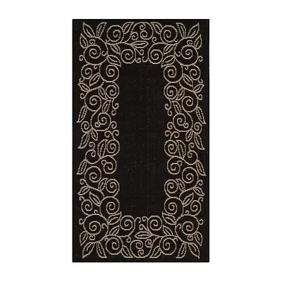Safavieh Kiaran Floral Indoor Outdoor Rectangular Accent Rug