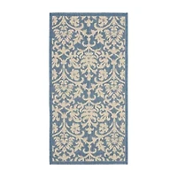 Safavieh Lyla Floral Indoor Outdoor Rectangular Accent Rug