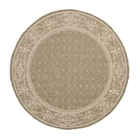 Safavieh Oakley Oriental Indoor Outdoor Round Area Rug