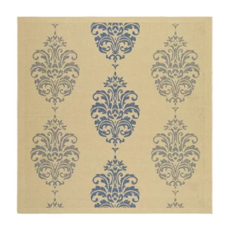 Safavieh Ray Floral Indoor Outdoor Square Area Rug