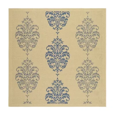 Safavieh Ray Floral Indoor Outdoor Square Area Rug
