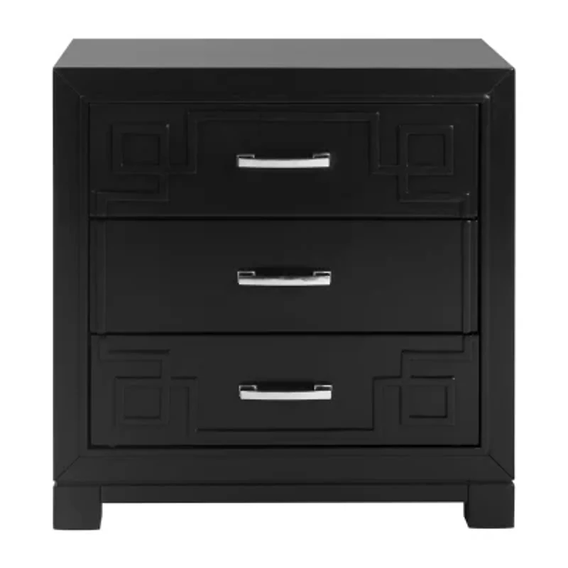 Raina 3-Drawer Nightstand