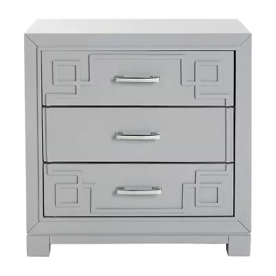 Raina 3-Drawer Nightstand