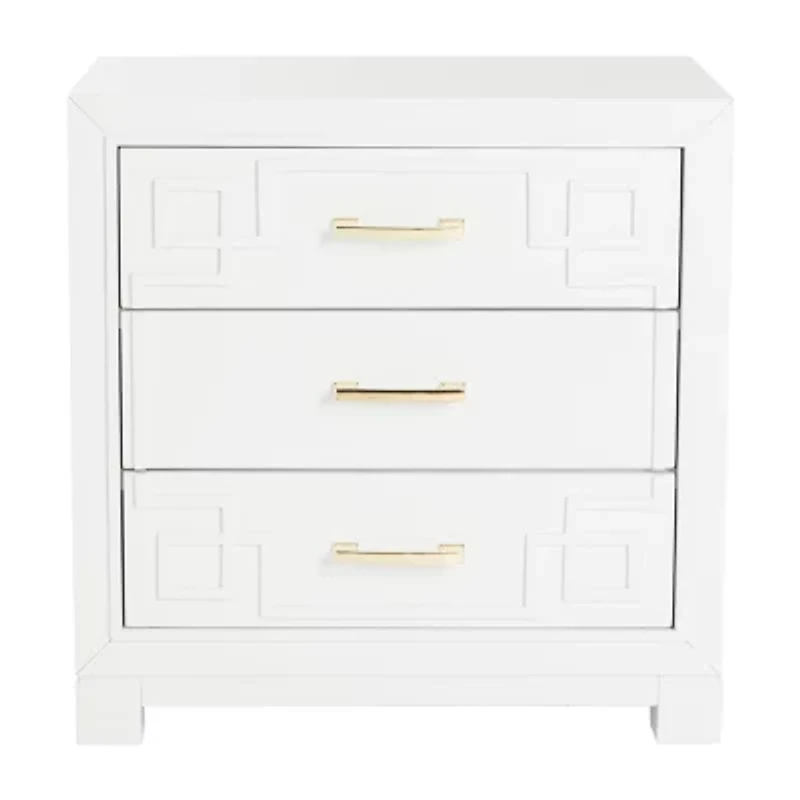 Raina 3-Drawer Nightstand