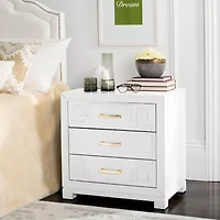 Raina 3-Drawer Nightstand