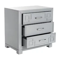 Raina 3-Drawer Nightstand