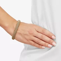 Made in Italy Womens 14K Gold 7.25 Inch Link Bracelet