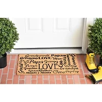 Calloway Mills Grandparents Outdoor Rectangular Doormat