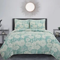 Stratford Park Eli 3-pc. Floral Quilt Set