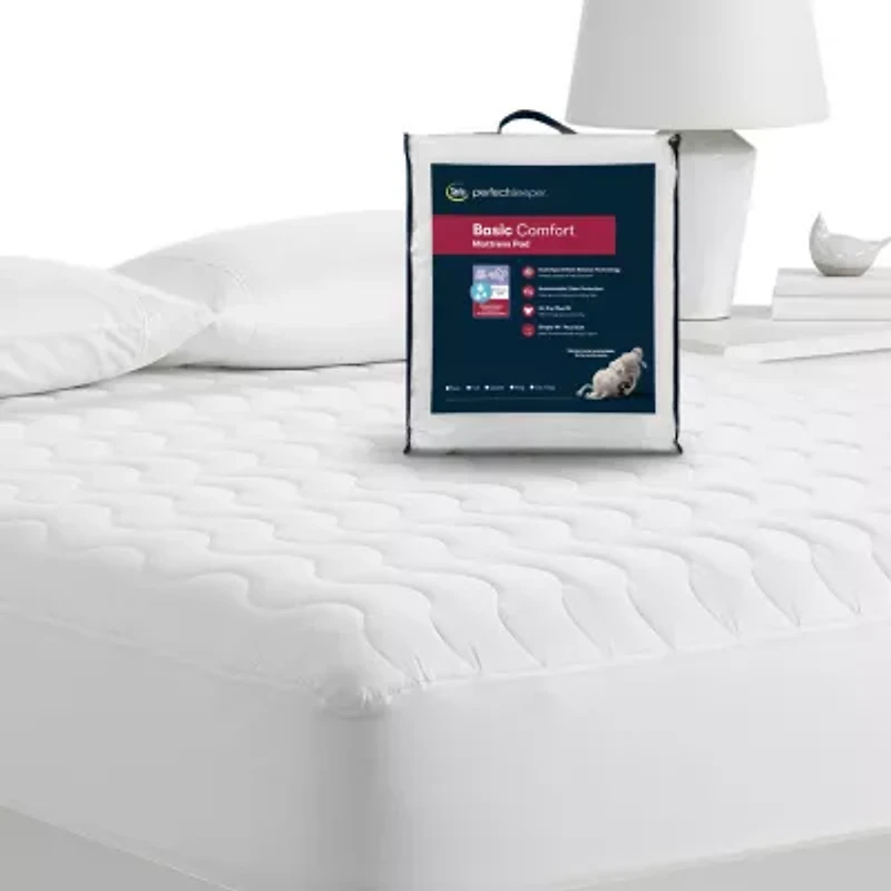 Serta Air Dry Basic Comfort Mattress Pad