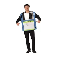 Unisex Adult Floppy Disk Costume