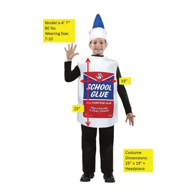 Unisex Adult School Glue Squeeze Bottle Costume