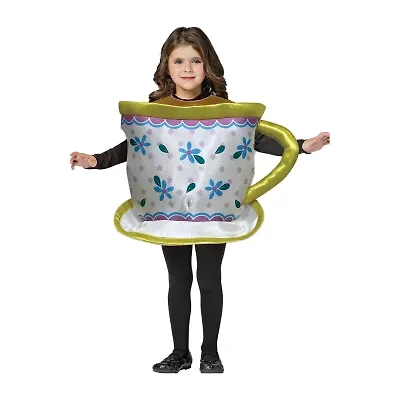 Little & Big Kid Unisex Tea Cup Child Costume