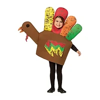 Little & Big Kid Unisex Hand Turkey Costume