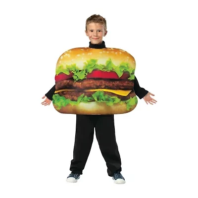 Little & Big Kid Boys Cheeseburger Costume