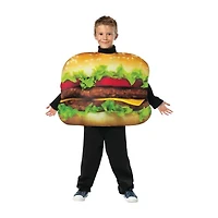 Little & Big Kid Boys Cheeseburger Costume