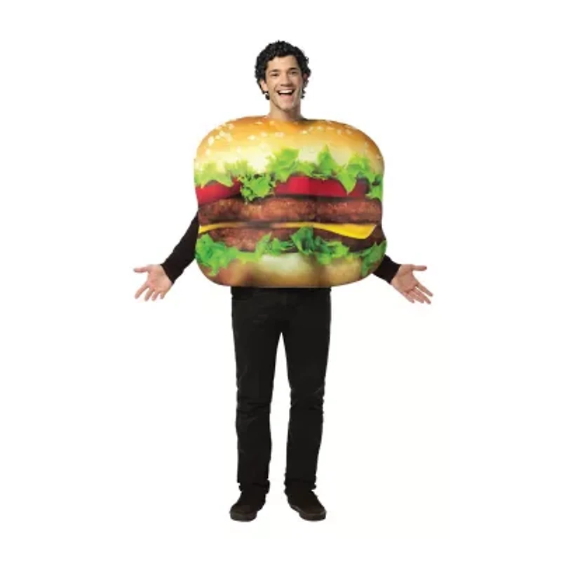 Unisex Adult Cheeseburger Costume
