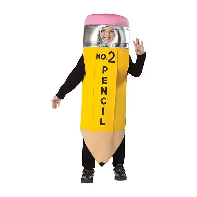 Little & Big Kid Unisex #2 Pencil Costume