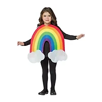 Little & Big Kid Unisex Rainbow Costume