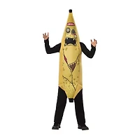 Little & Big Kid Boys Zombie Banana Costume