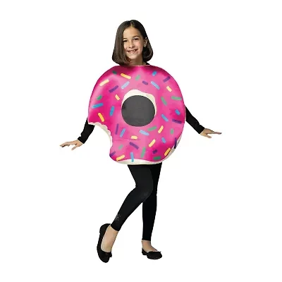 Little & Big Kid Unisex Strawberry Doughnut With Bite Costume