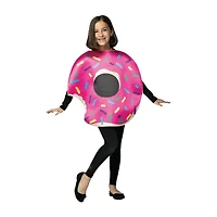 Little & Big Kid Unisex Strawberry Doughnut With Bite Costume