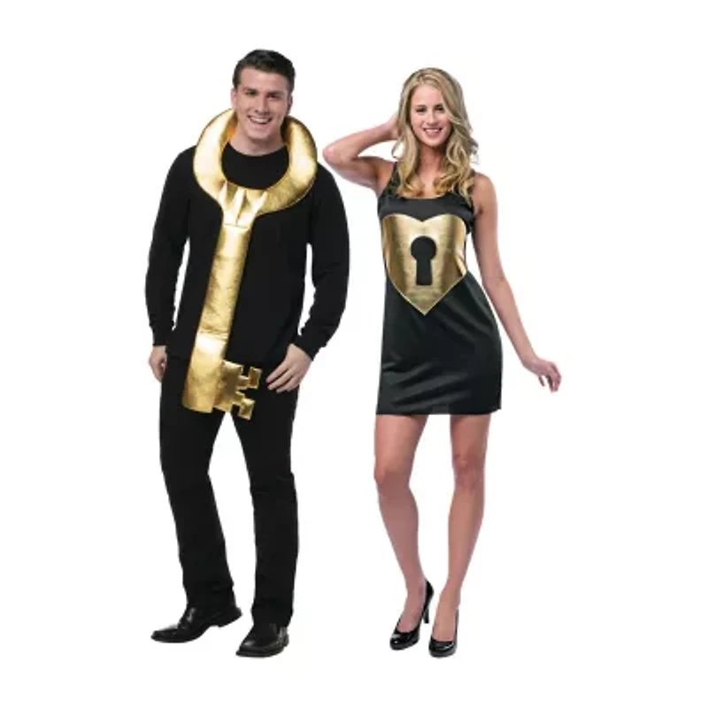 Unisex Adult Key To My Heart Couples Costume