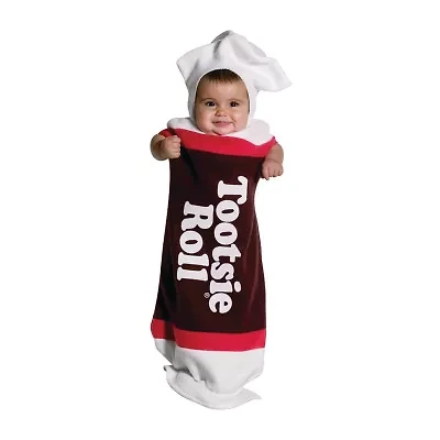 Little & Big Kid Unisex Tootsie Roll Bunting Costume