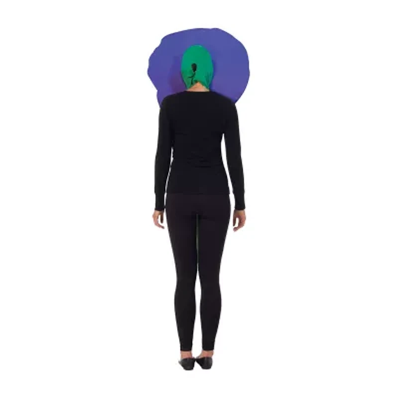 Unisex Adult Purple Pansy Flower Costume