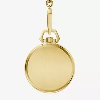 Bulova Classic Mens Automatic Gold Tone Stainless Steel Pocket Watch 97a178