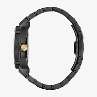 Bulova Luxury  Icon Mens Black Stainless Steel Bracelet Watch 98b408