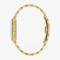 Bulova Modern Marc Anthony Mens Diamond Accent Gold Tone Stainless Steel Bracelet Watch 97d132