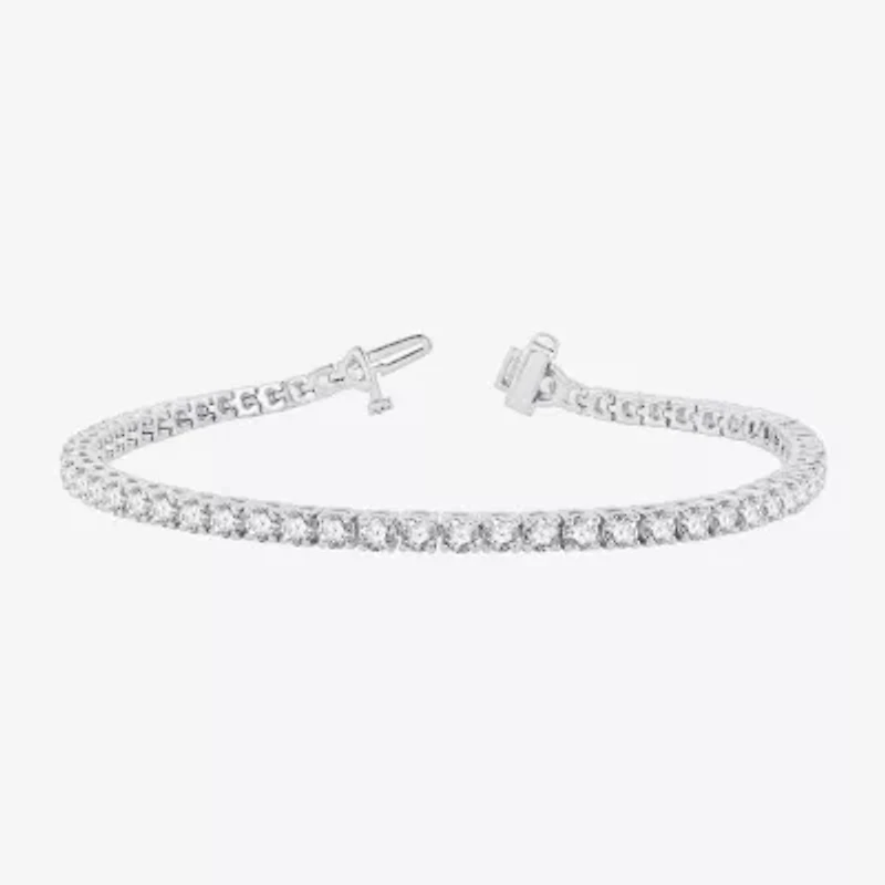 5 CT. T.W. Lab-Grown (G / SI1-SI2) Diamond 10K or 14K White Yellow Gold Tennis Bracelet