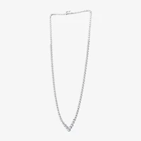 H-I / I1) Womens CT. T.W. Lab Grown Diamond 10K or 14K White Yellow Gold Tennis Necklaces