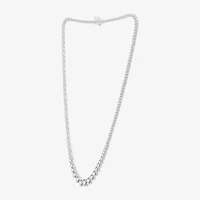 10 CT.T.W. (H-I / I1) Womens Lab Grown Diamond Tennis Necklace Gold