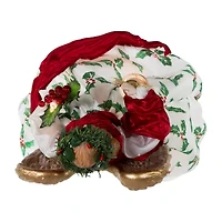 Kurt Adler 16in 10 Light Holiday Formal Angel Christmas Tree Topper