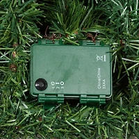 Kurt Adler Battery-Operated Red And Green 2 Foot Pre-Lit Christmas Tree