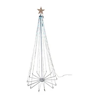 Kurt Adler Rgb Led 6 Foot Pre-Lit Collapsible Christmas Tree