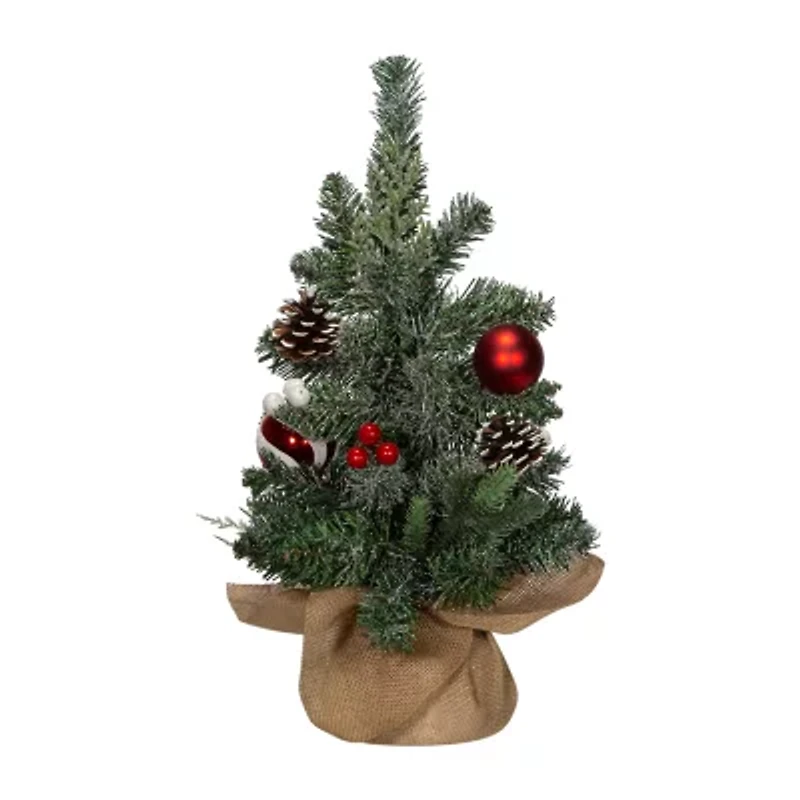 Kurt Adler Pinecones Balls Berries 1 1/2 Feet Christmas Tree