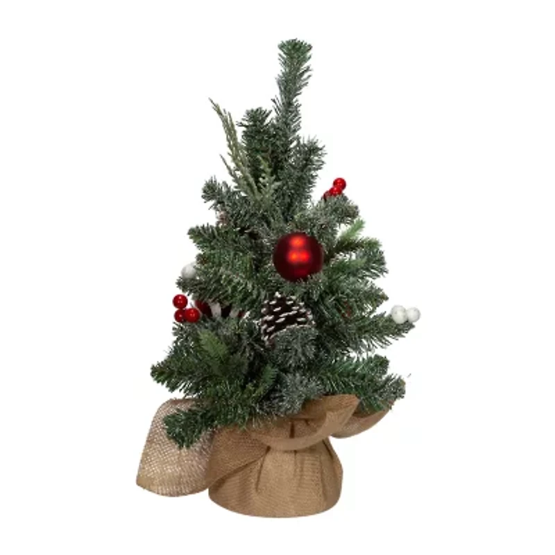 Kurt Adler Pinecones Balls Berries 1 1/2 Feet Christmas Tree
