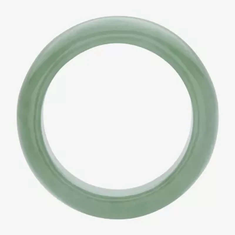 Womens 11M Genuine Green Jade Band