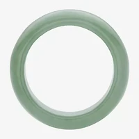 Womens 11M Genuine Green Jade Band