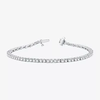 CT. T.W. Natural White Diamond 10K or 14K Yellow Gold 7.25 Inch Tennis Bracelet