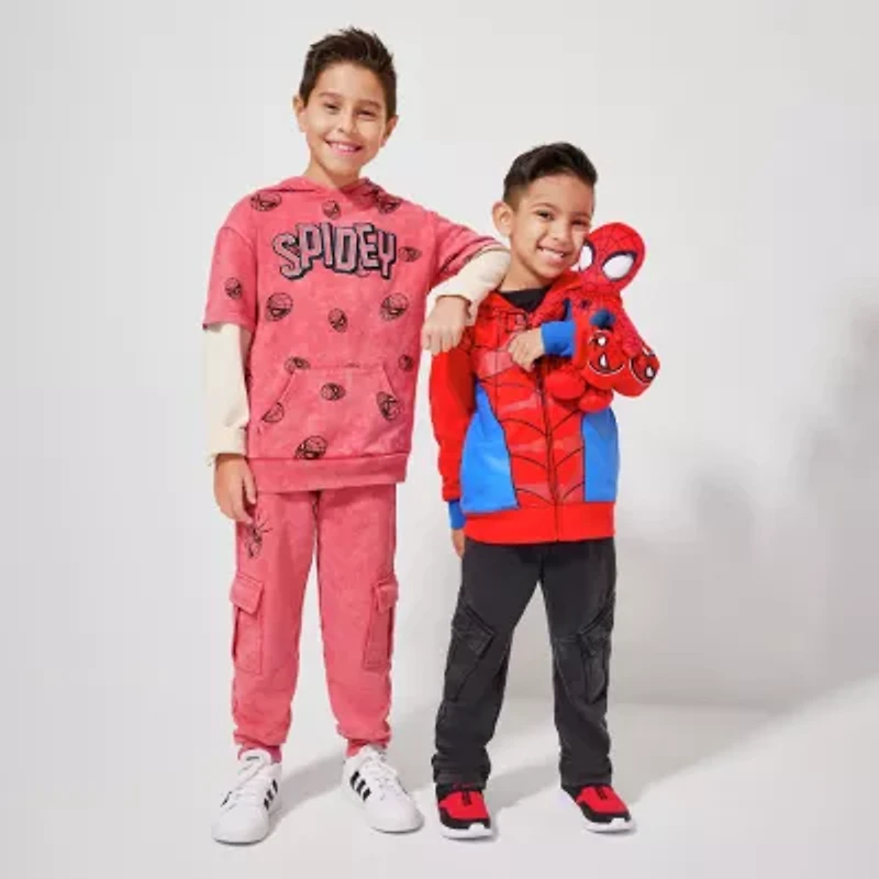 Disney Collection Little & Big Kid Boys Spiderman 2-pc. Pant Set