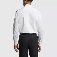Van Heusen Everyday Defense Stain Shield Mens Regular Fit Stretch Fabric Wrinkle Free Long Sleeve Dress Shirt