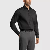 Van Heusen Everyday Defense Stain Shield Mens Regular Fit Stretch Fabric Wrinkle Free Long Sleeve Dress Shirt