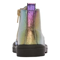 Thereabouts Toddler Girls Lil Reese Flat Heel Combat Boots