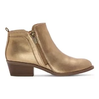 Arizona Jean Co Womens Castle Stacked Heel Booties