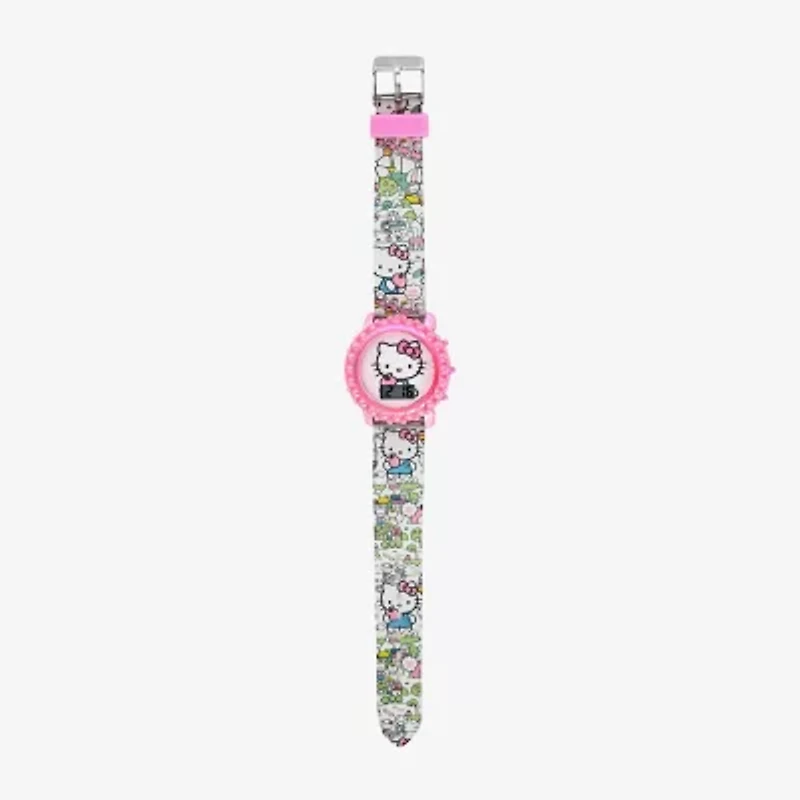Hello Kitty Girls Multicolor Strap Watch Hk44166jc